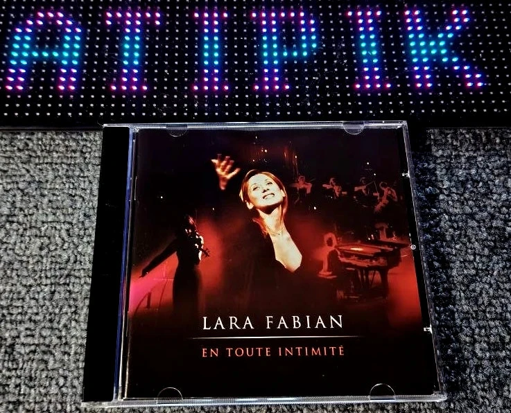 🎤 Cd Lara Fabian - En Toute Intimité - Album Live Polydor Universal💕